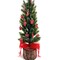 Cute Miniature Christmas Tree & Removable Red Mini Ornaments, Adorabilities